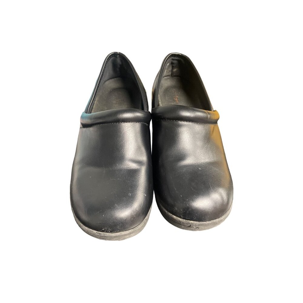 Safe T Step Women's Black Shoes/Clogs/Slip-ons Size7.5  SKU 1799